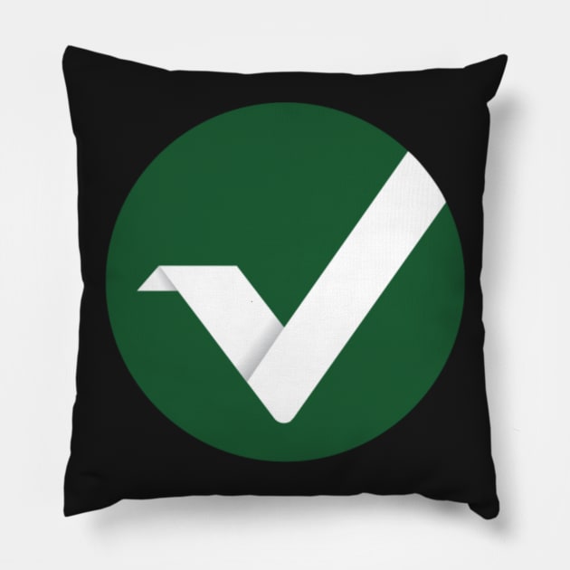 Vertcoin Crypto Pillow by cryptogeek