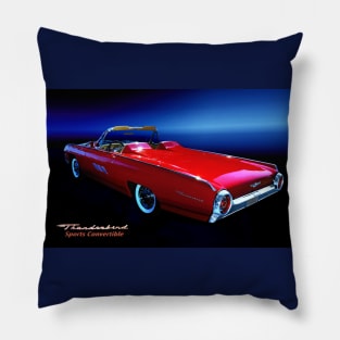 Thunderbird Sports Convertible Pillow