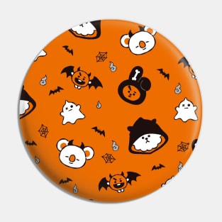 BT21 Halloween Pattern Pin