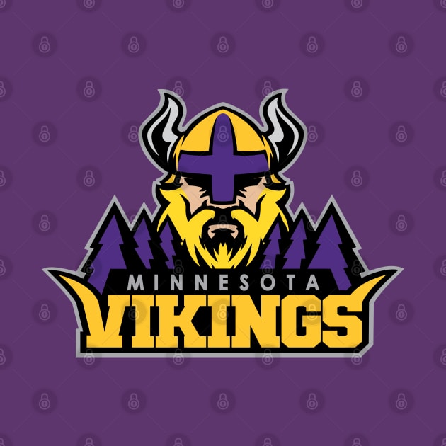 Minnesota Vikings by Nagorniak