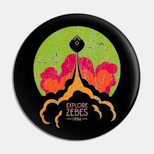 Metroid Explore Zebes Pin