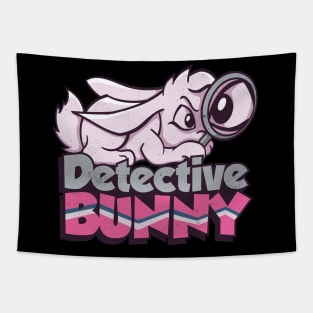 Easter Detective Bunny Tapestry