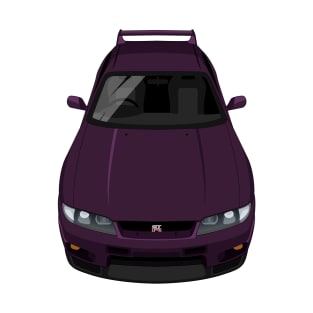 Skyline GTR V Spec R33 - Purple T-Shirt