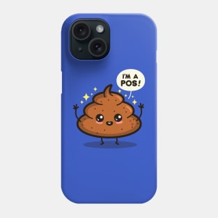 Funny Cute Kawaii Poop Internet Slang Funny Piece Of Shit Cartoon Phone Case