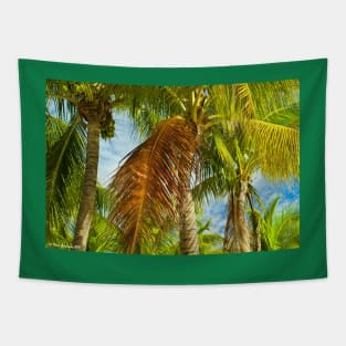 Coconut palms Tapestry