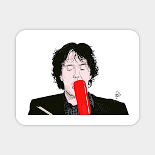 Bernard Black with his wine lolly. Magnet