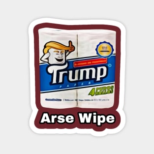 Donald Trump Toilet Roll, Arse Wipe Magnet