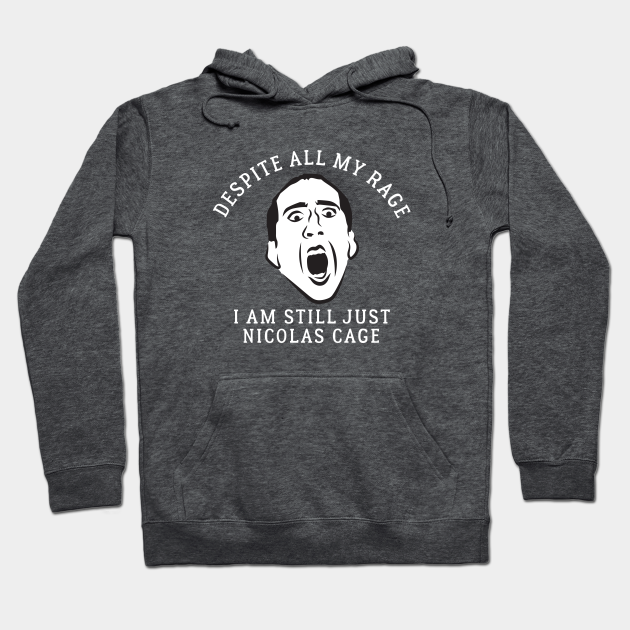 nicolas cage face hoodie