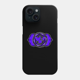 Third Eye Chakra Symbol - Sacred Indigo Lotus Flower - Ajna- Third Eye Chakra Phone Case