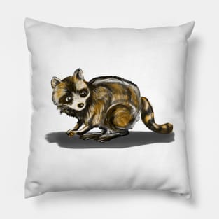 we love you Trash Panda Pillow