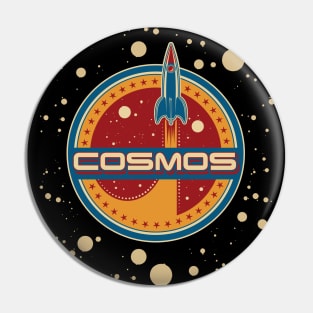 Rocket Into The Cosmos Pin