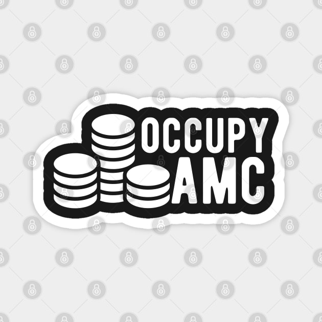 Occupy AMC Magnet by blueduckstuff