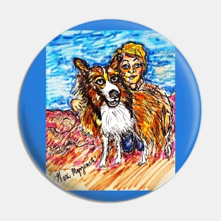 Lassie and Timmy Martin Lassie Come Home Pin