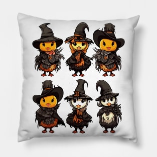 Halloween Farm Chicken Pillow