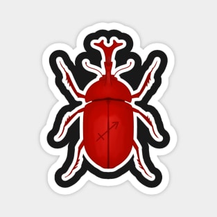 Sagittarius Japanese Rhino Beetle Magnet