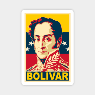 Simon Bolivar Poster Magnet