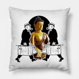 Asia here I come! Faith in Buddha and have a good trip! Pillow