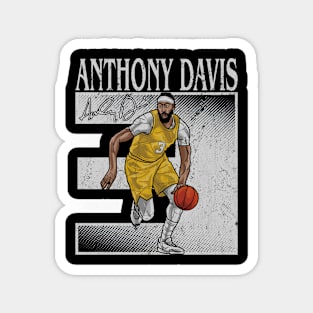 Anthony Davis Los Angeles L Number Magnet