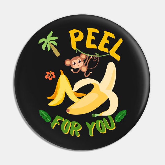 I peel for you - Banana Pin by HyzoArt