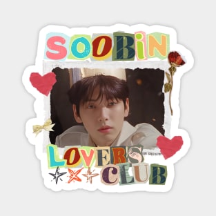 Soobin Lovers Club TXT Scrapbook Magnet