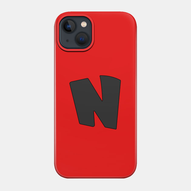 letter n - N - Phone Case