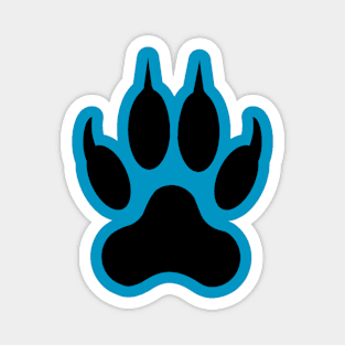 wolf paw claw Magnet