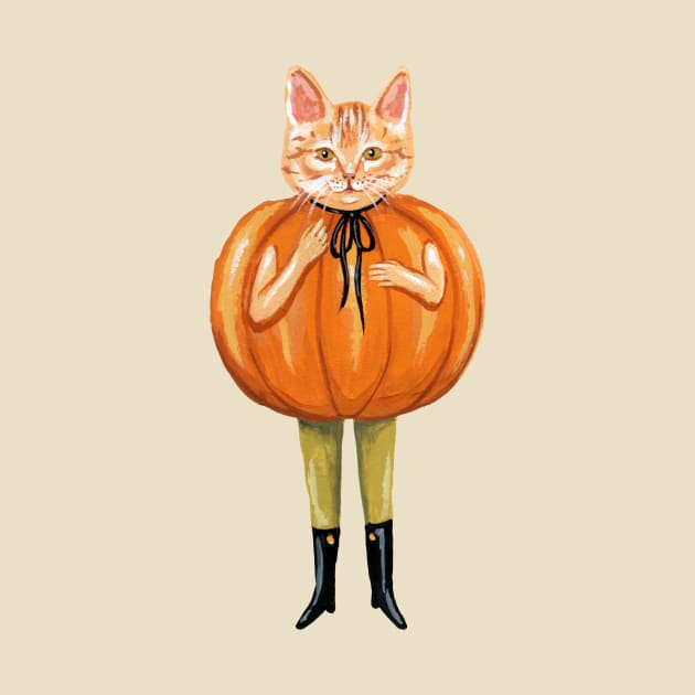 Pumpkin cat by KayleighRadcliffe