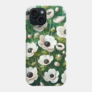 Anemone Flowers Phone Case