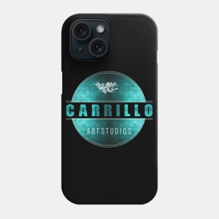 carrillo art studios logo blue Phone Case