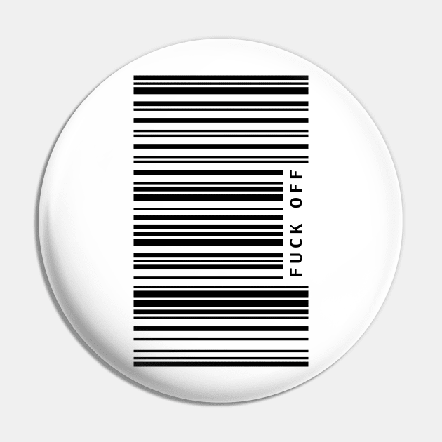 Barcode F OFF Pin by Roufxis