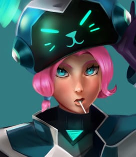 Raeve Maeve Paladins Magnet