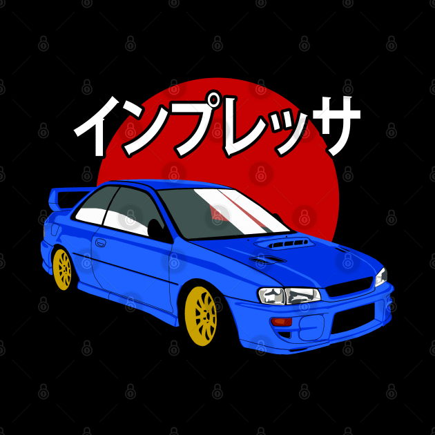 Subaru Impreza GC8 JDM Style by Rebellion Store