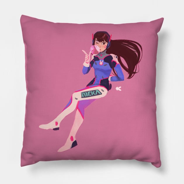 d.va Pillow by lisaveeee