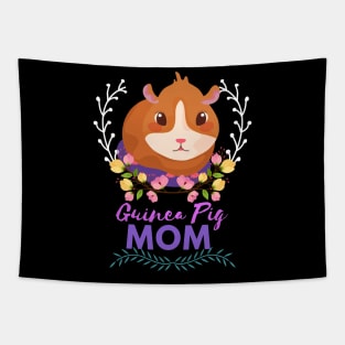 Guinea Pig Mama Rodent Pet Animal Love Cute Design Tapestry