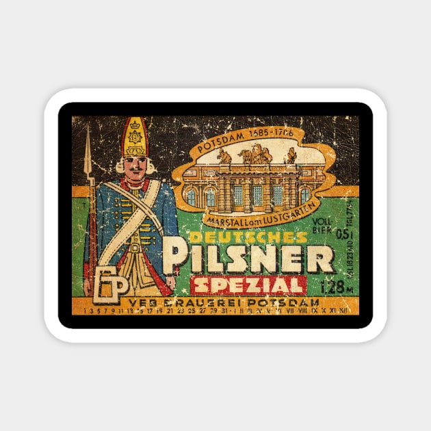 PILSNER SPEZIAL BEER Magnet by ngilerterus