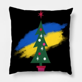 Christmas with Ukraine Pillow