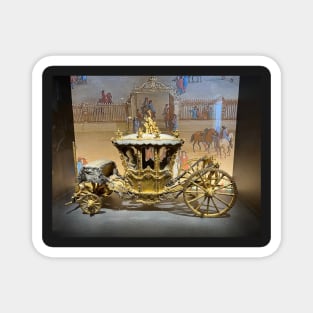 Photograph of Louis XV's Dauphin carriage Magnet