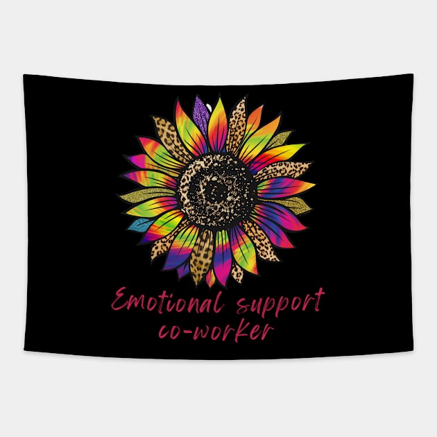 Emotional support coworker Tapestry by Don’t Care Co