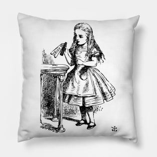 Alice in Wonderland | Drink Me | Vintage Alice | Pillow