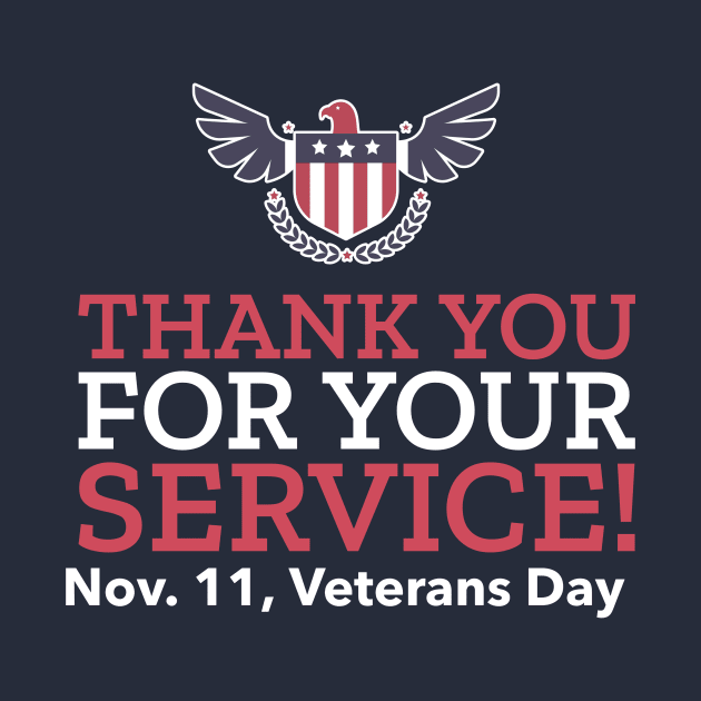 Veterans Day Thank You For Your Service by Joco Studio