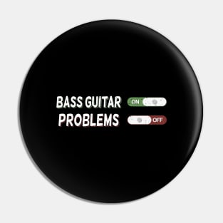 Bass Guitar Player Bassist Musician Gift Pin