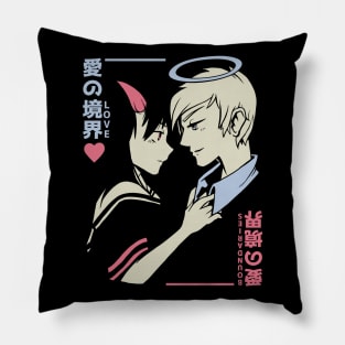 Devil and Angel Pillow