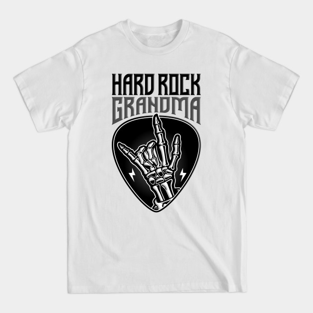 Disover Hard Rock Grandma Rock Hand Sign - Rock - T-Shirt