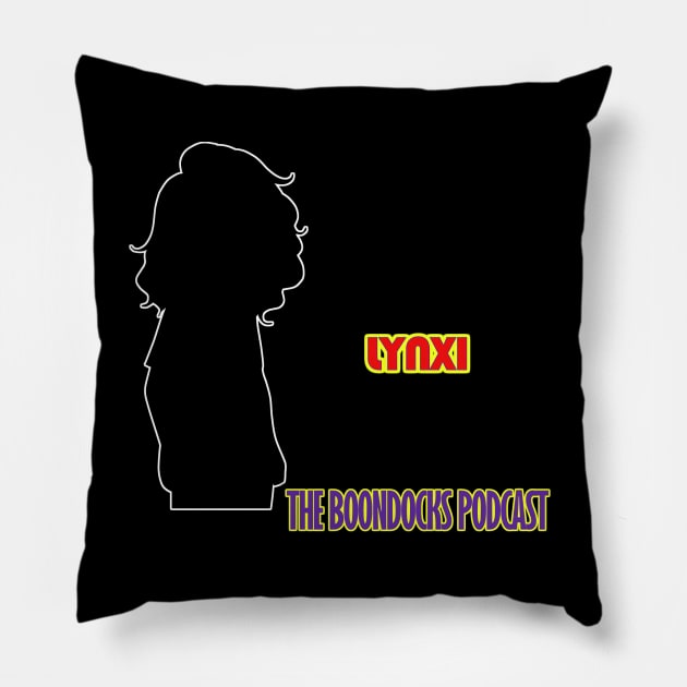 Queen Lynxi Pillow by The Boondocks Podcast