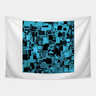 Random Shapes Abstract Pattern Tapestry