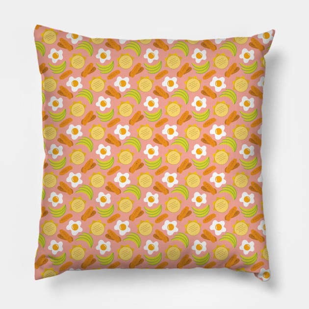 Arepa con Queso Venezolana Pillow by fabimenta