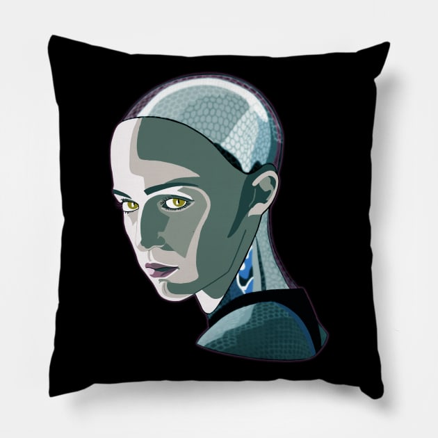 Hot Machina Pillow by Nerdpins