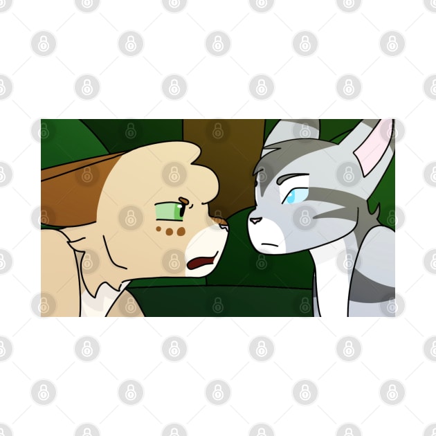 Berrynose VS Jayfeather by ceolsonart