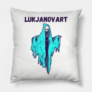 LukjanovArt Fan Art Merch Pillow