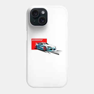 TOYO TA SUPRA LIBRTYWLK CUSTOM ILLUSTRATION Phone Case